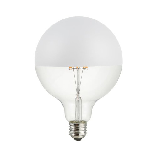 Lampadina LED Globo d.125 Cupola Bianca 6.5W - Elegante | Dimmerabile