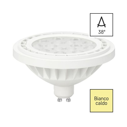 Lampadina LED ES111 13W (90W) 3000k - Fascio 38° | Illuminazione Efficiente