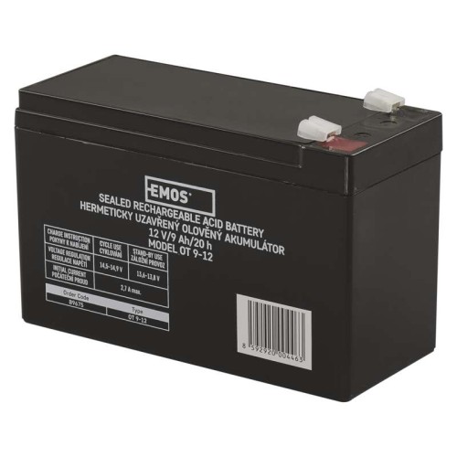 Batteria al piombo ricaricabile 12V 9AH EMOS B9675