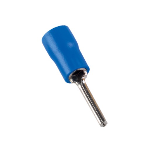 Terminale Isolato a Spina Blu 1.5-2.5mm² con puntale da 12mm Elmark 59104