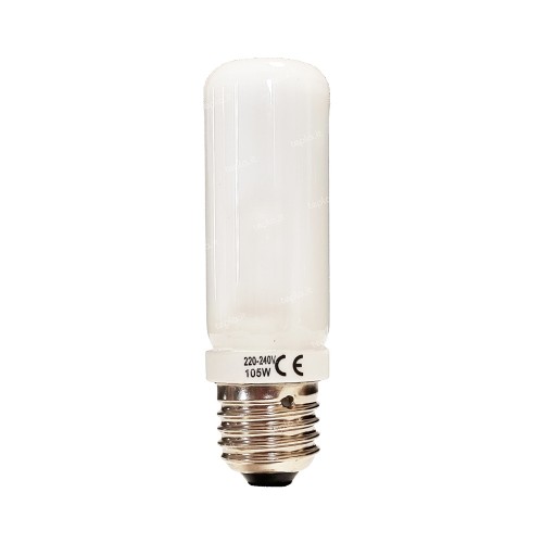 Lampadina eco alogena 105W (130W), CRI 100, luce calda e dimmerabile, vetro satinato