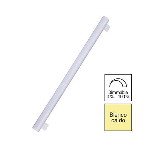 Lampadina LINESTRA S14s 17W 100cm 2700K Dimmerabile Doppio Attacco