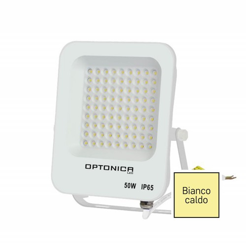 Faro LED bianco 50W 2700K 90° Optonica 5712