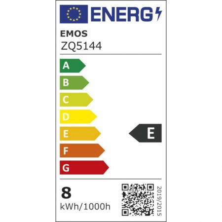 LAMPADINA LED E27 7.2W (60W) 2700K GOCCIA TRUE LIGHT ZQ5144