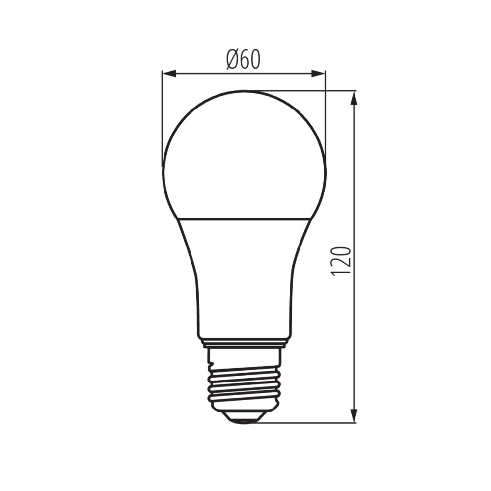 LAMPADINA LED E27 13,6W 4000K DIMMERABILE IQ-LEDDIM